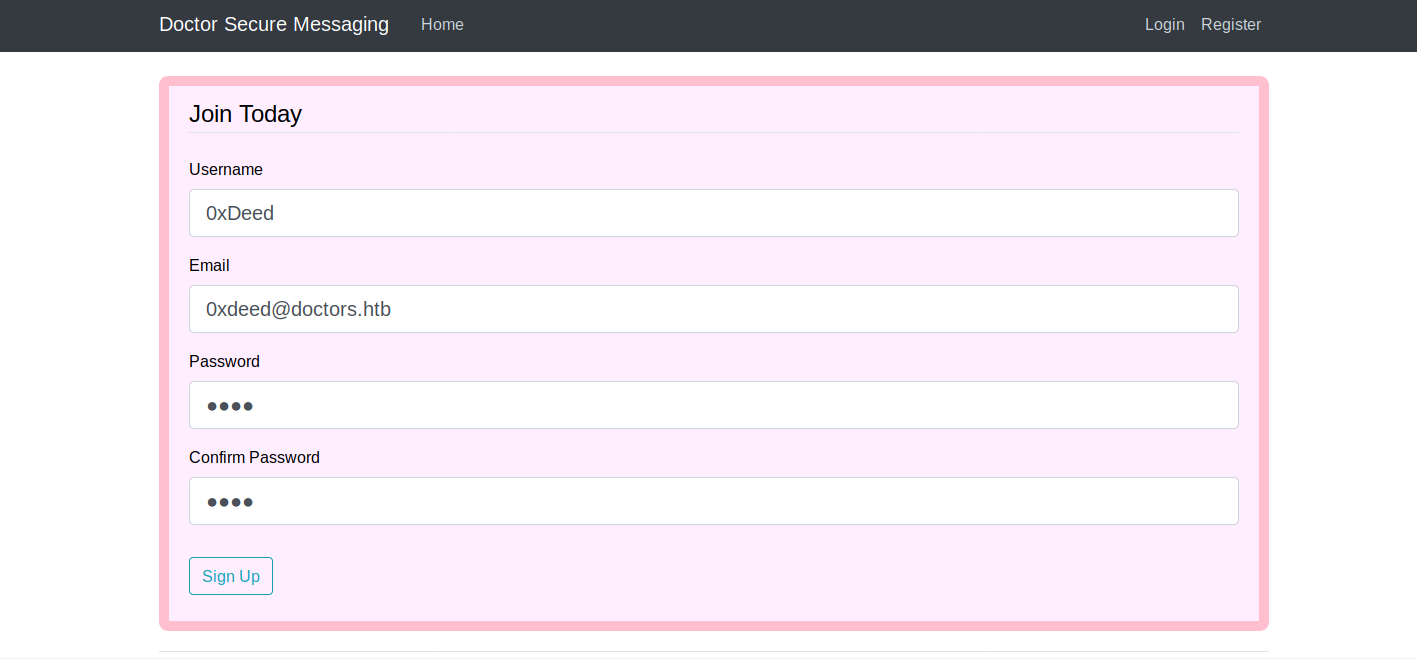 Desktop View